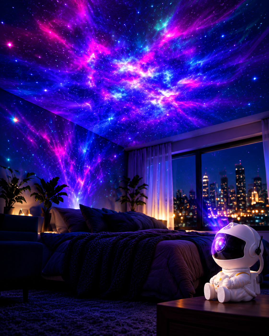 Star Light Astronaut Galaxy Projector